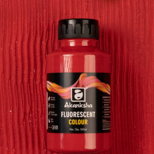 Fluroscent Color - 100 gm, Blood Red